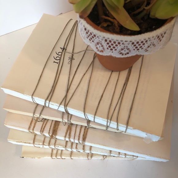 Decorative books, set a five unbound books - Picture 4 of 6